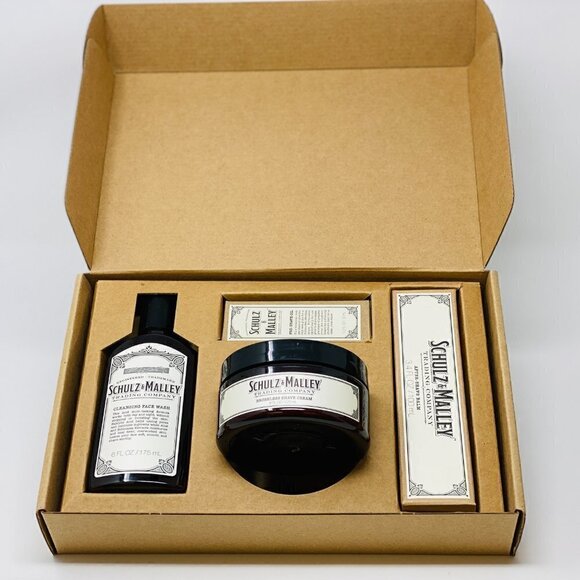 4pc-Schulz & Malley Gentleman's Shaving Collection - Picture 2 of 3